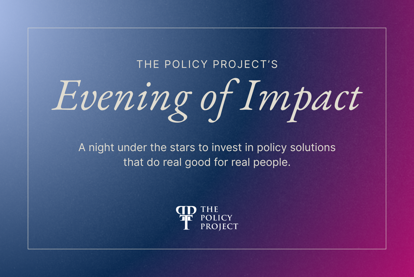 Evening of Impact