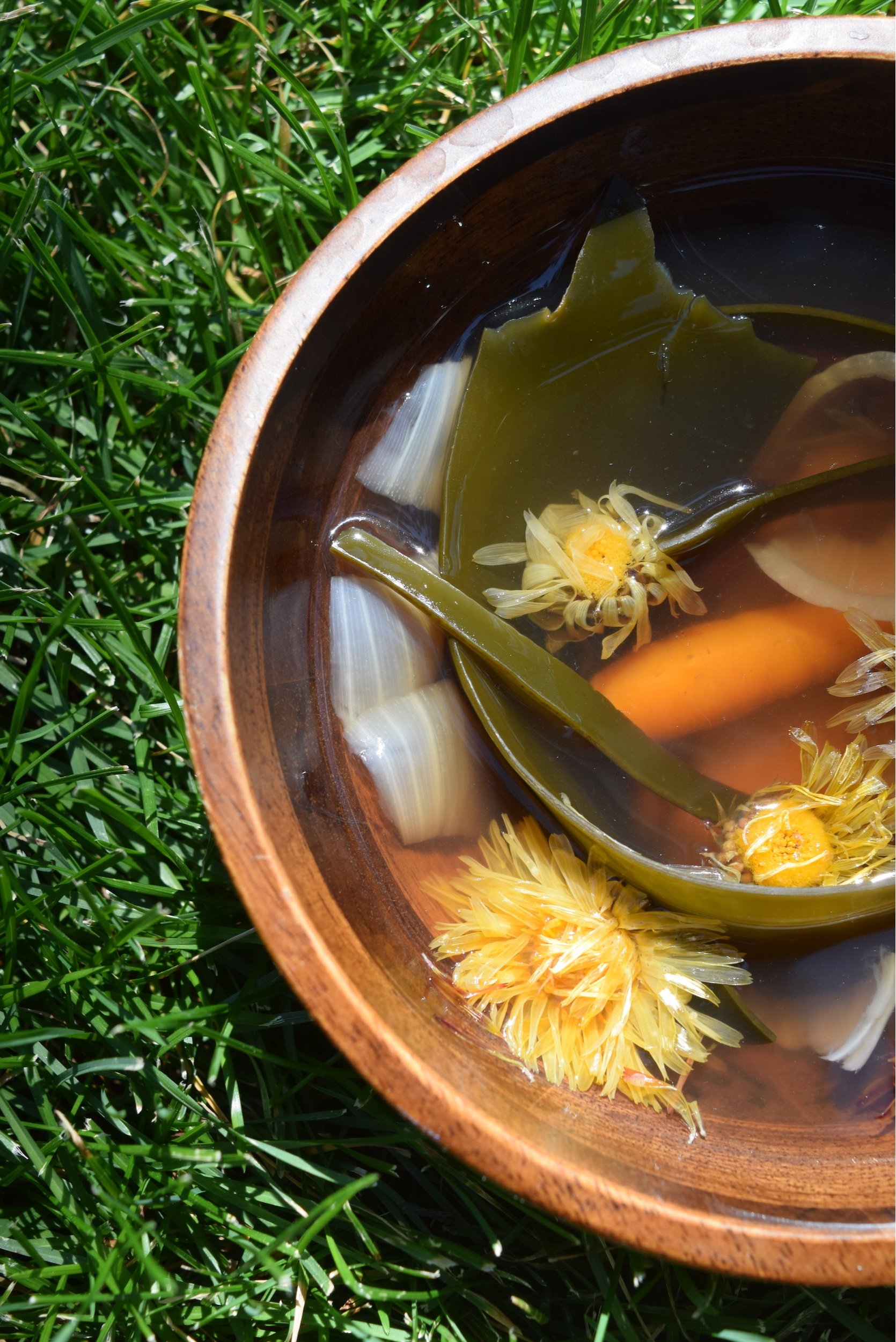 Seaweed and Herb Bouillon