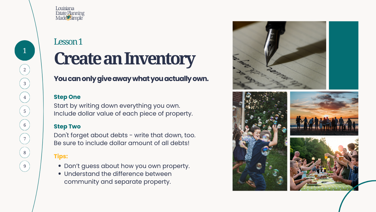 Lesson 1: Create an Inventory