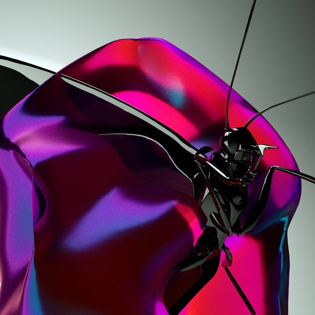 γΌγͺγΌγγΏγγ©γ€
#butterfly #bugs #insect #fly #black #purple #red #specula #glossy #cinema4d #c4d #octanerender #octanerenderer #octane