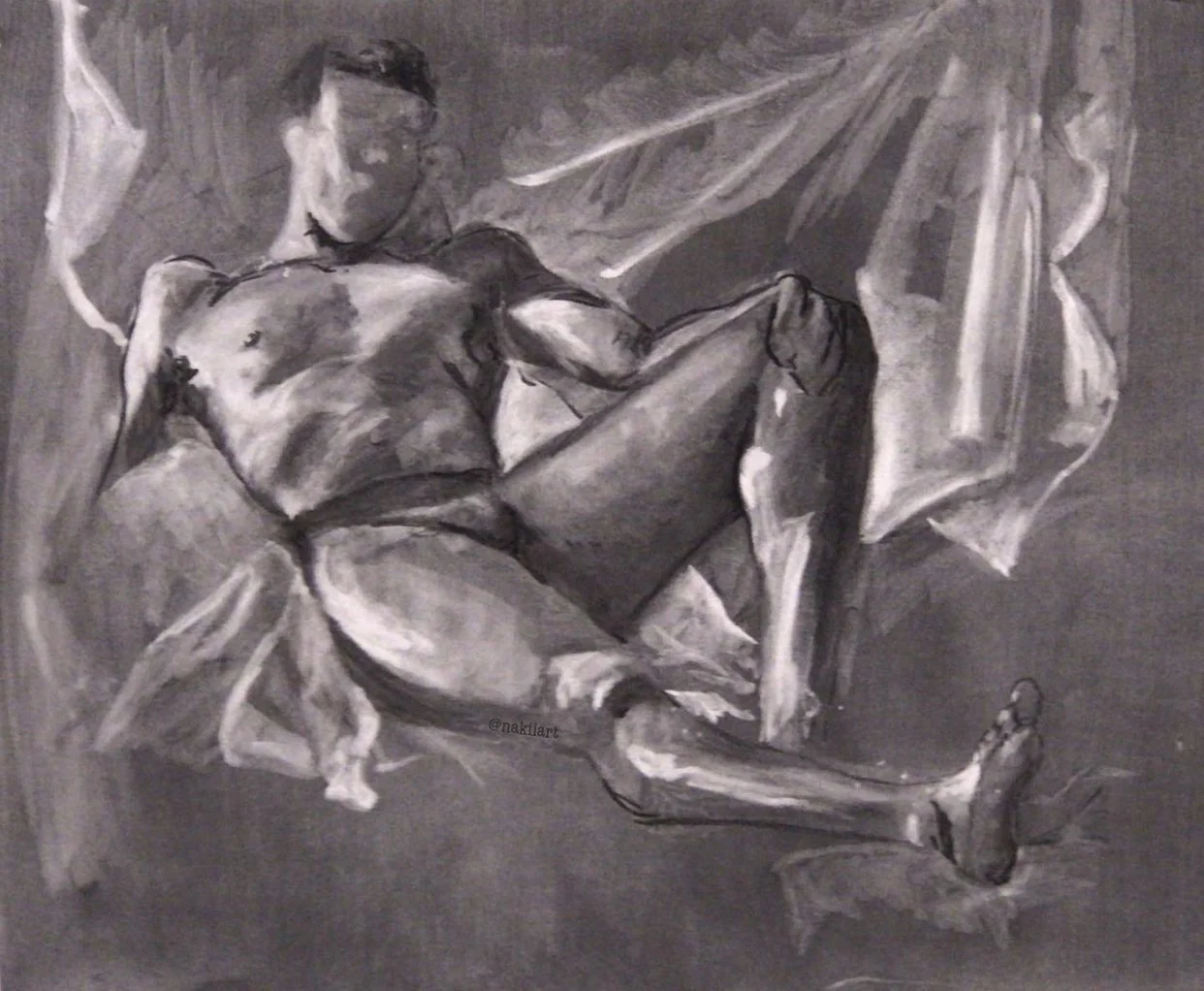 Charcoal Power on Paper
2019
please excuse the old username watermark - I was young and on Instagram
