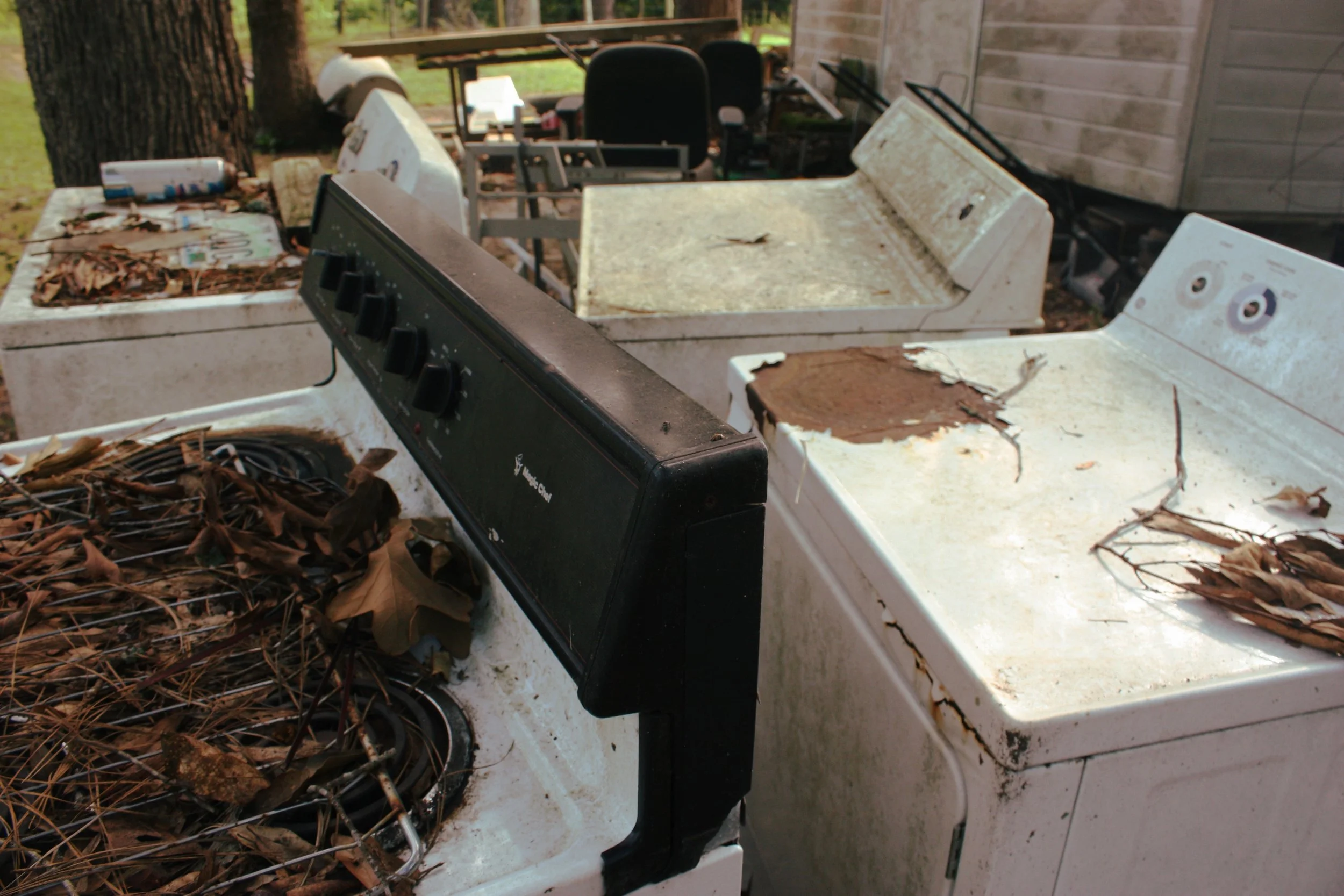 Stoves & Washers & Dryers & Leaves.
2020