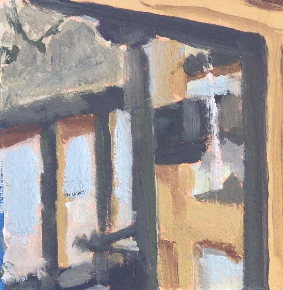 Window.
Oil on Museum Panel
2019