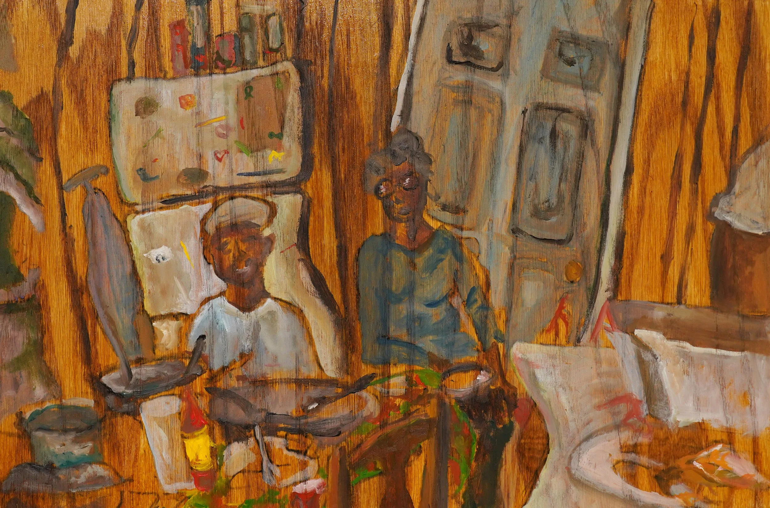 Fridgidaire.
Oil on Canvas
16" x 24"
2021