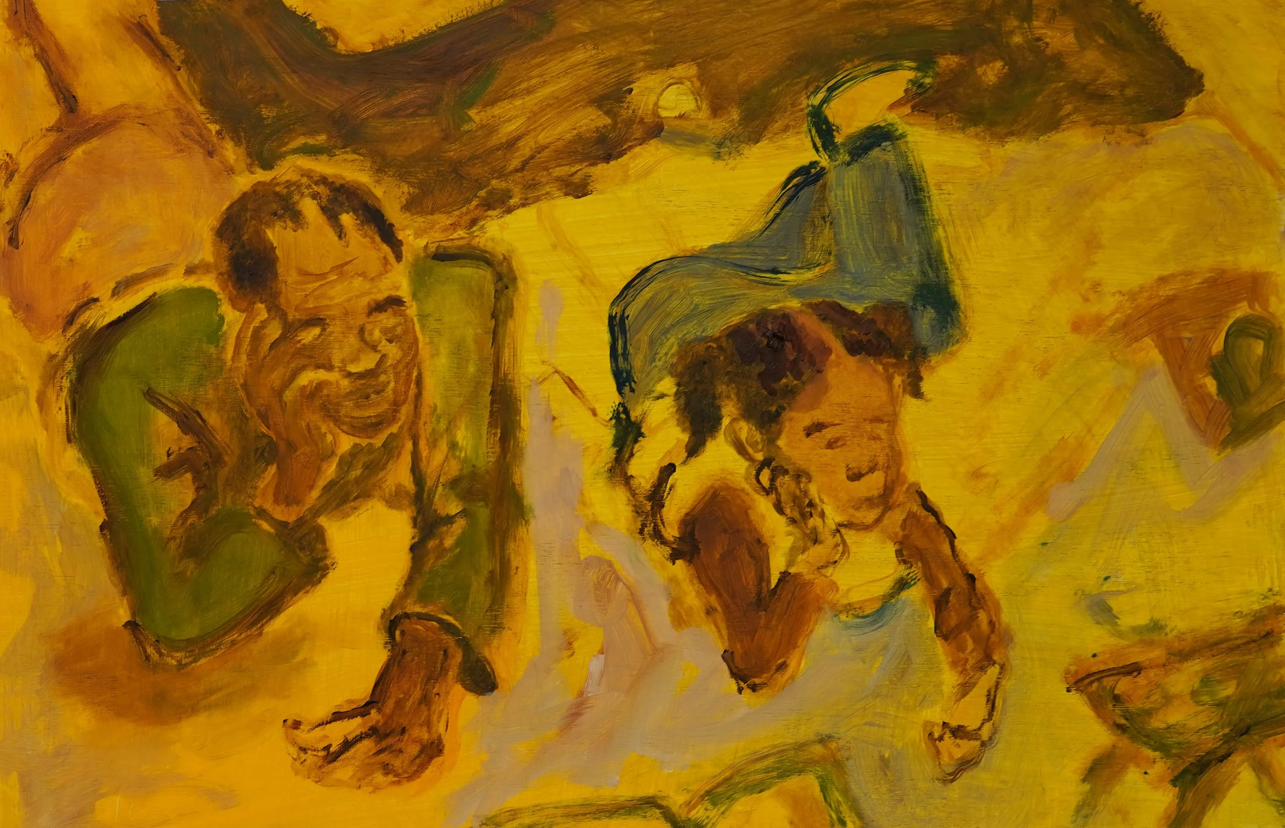 Big Chillin'
Oil on Wood
16" x 24"
2021