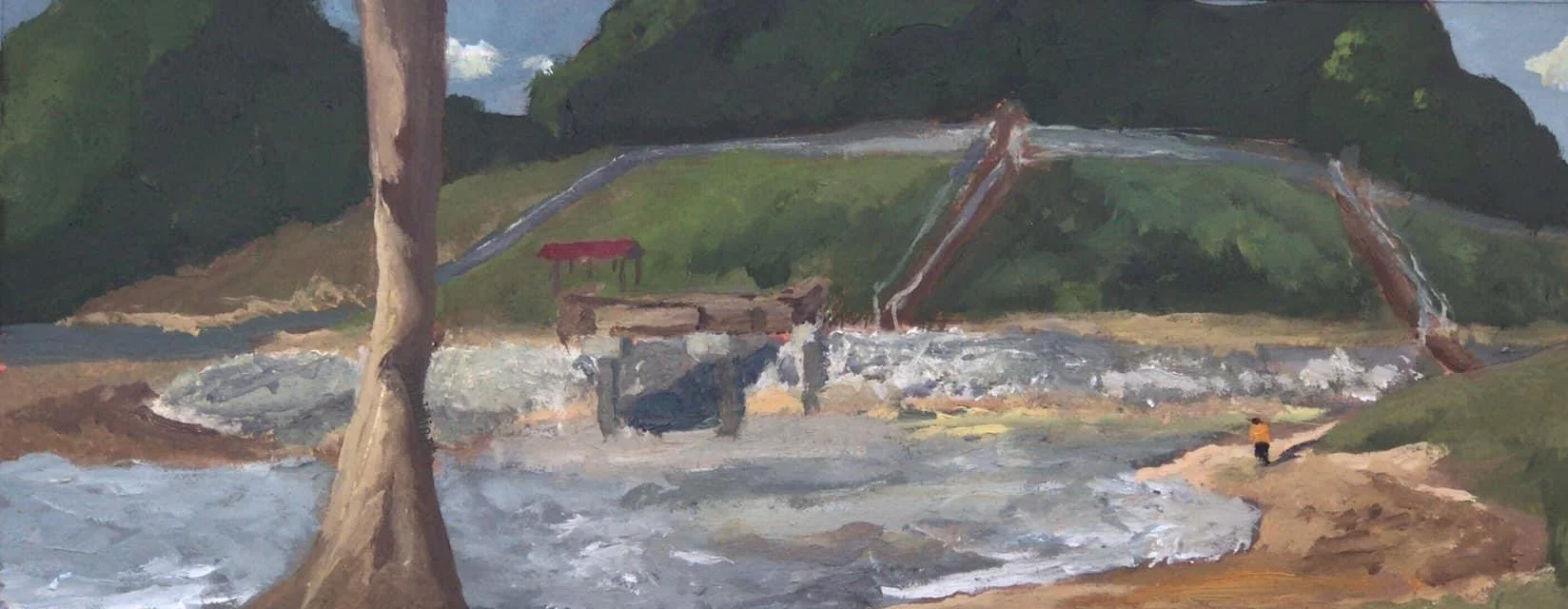 Sardis.
Oil on Museum Panel
2019