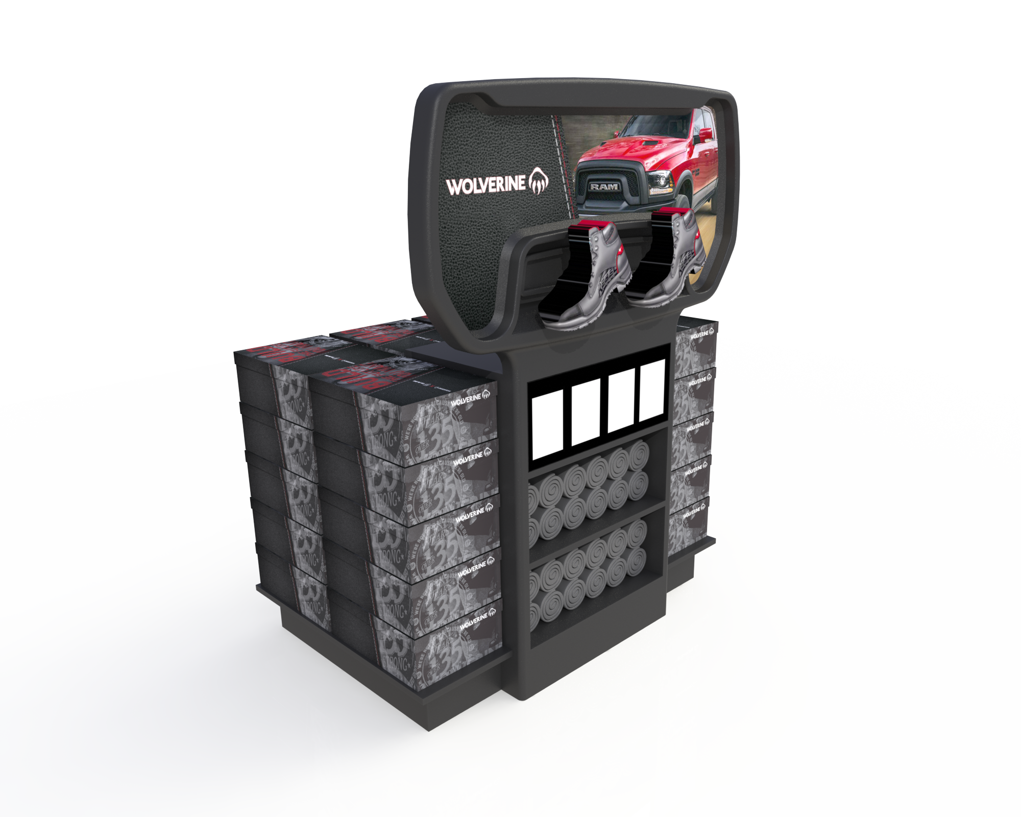 Boot Counter The Ultimate Guide to Footwear Retail Displays in 2025 — AXIS DISPLAY GROUP