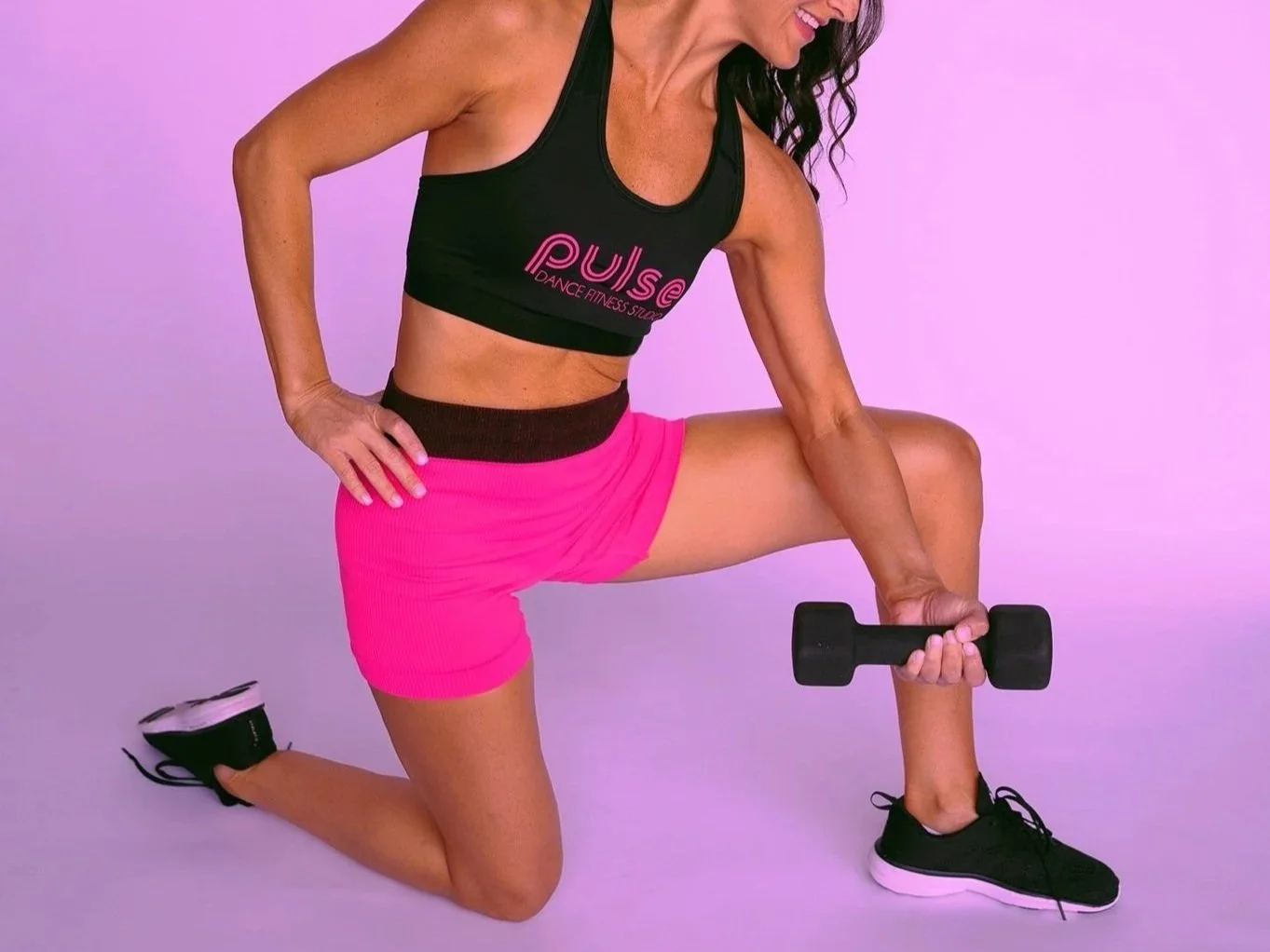 Full-body dancer conditioning and strength training class at Pulse Dance Fitness Studio West Des Moines IA