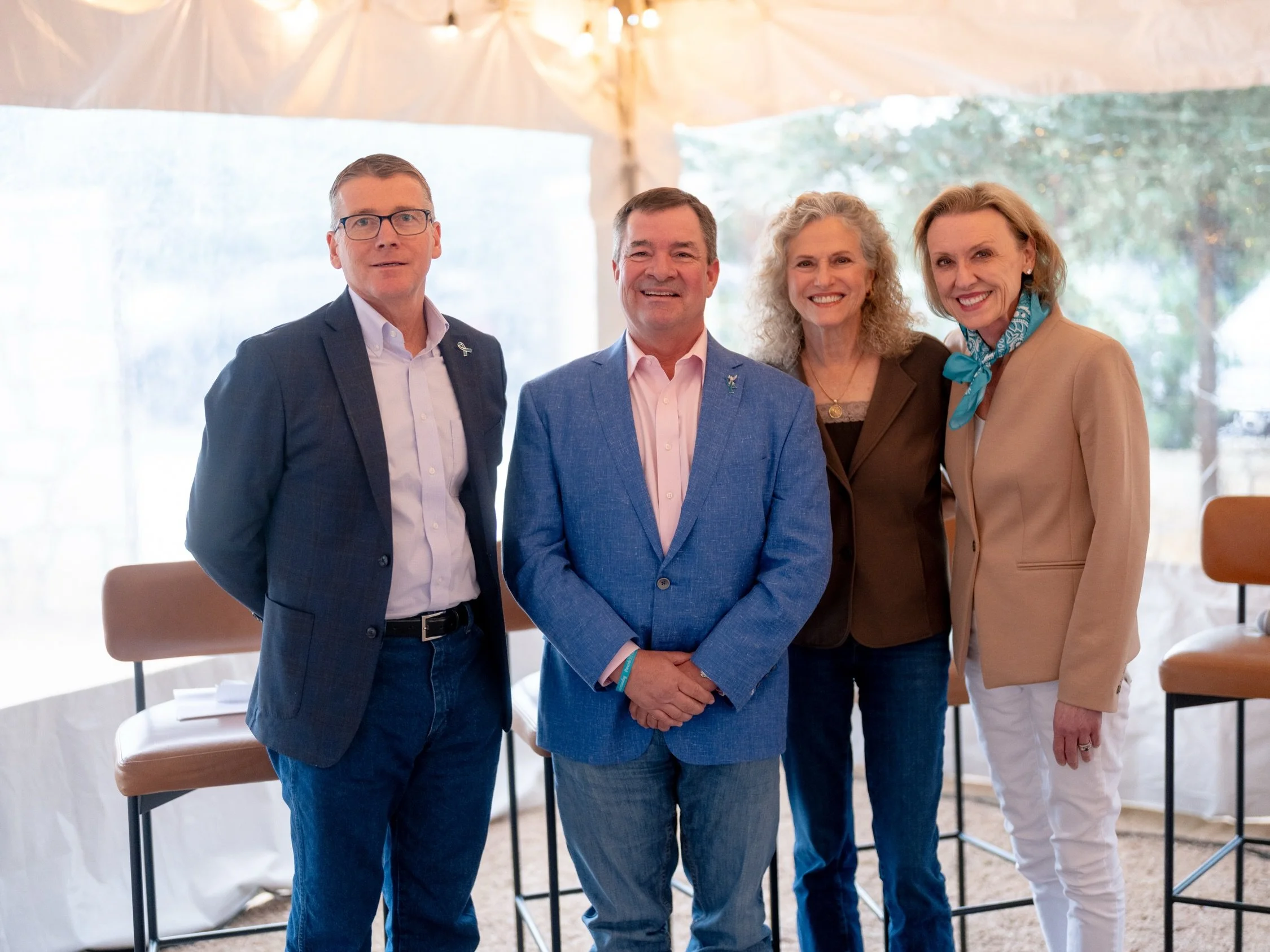 Chair @teamhowardtx joined the @pinkgranitefoundation Party with a Purpose in honor of World Ovarian Day. In 2025, ovarian cancer was 5th leading cause of cancer death in TX. We will continue to work to increase access to women&rsquo;s health service