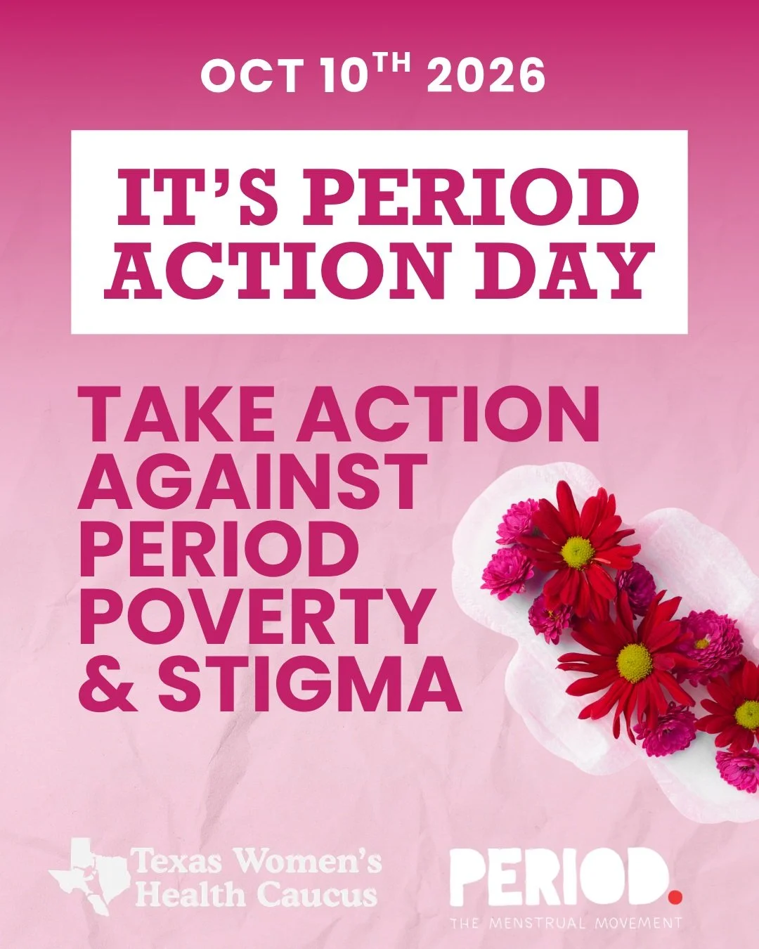 Happy Period Action Day! 💗 Today the world comes together to fight period poverty and stigma, and we&rsquo;re celebrating.

Thank you to Ishani and Annika at @periodmovement, Olivia Lee, Allison Landolt, and Dr. Koythong for educating us at the Lege