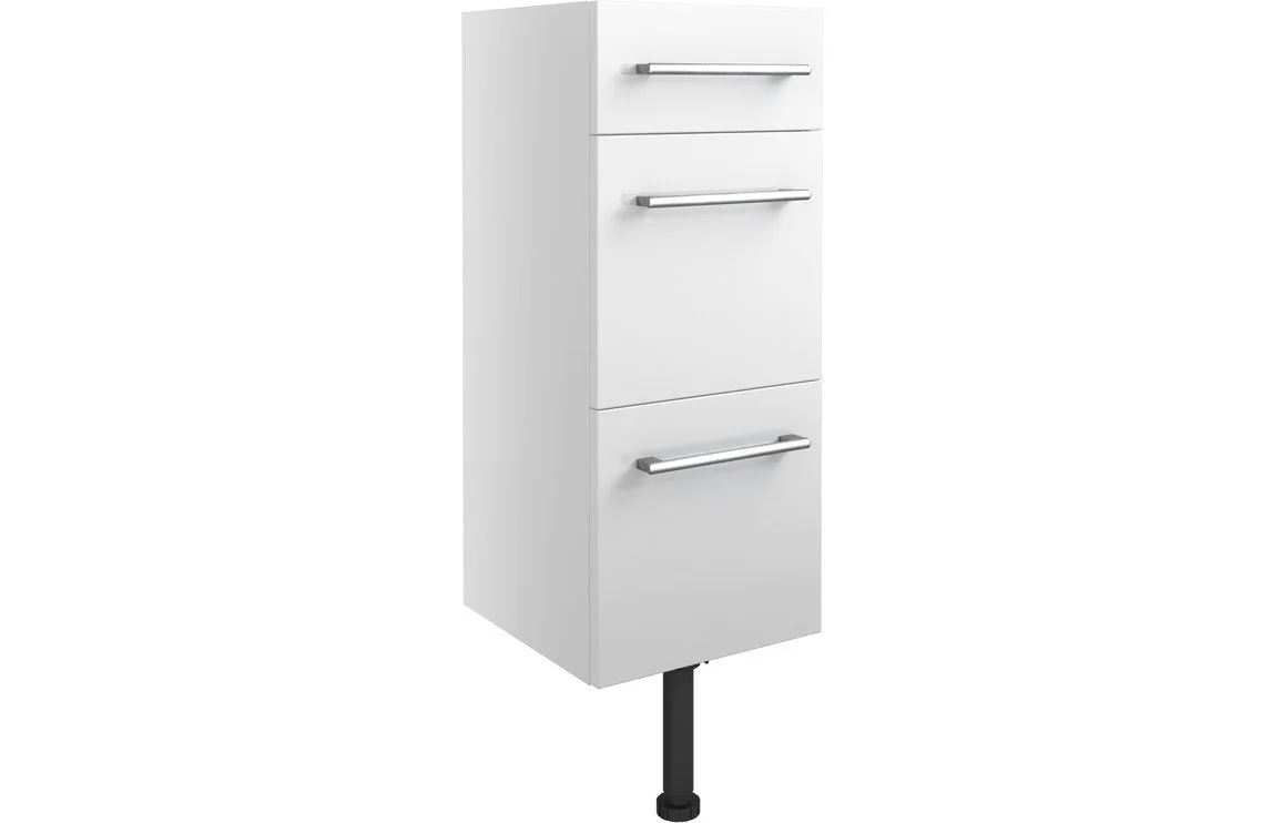 Ashton 300mm 3 Drawer Unit - Matt Graphite Grey — The Bath House