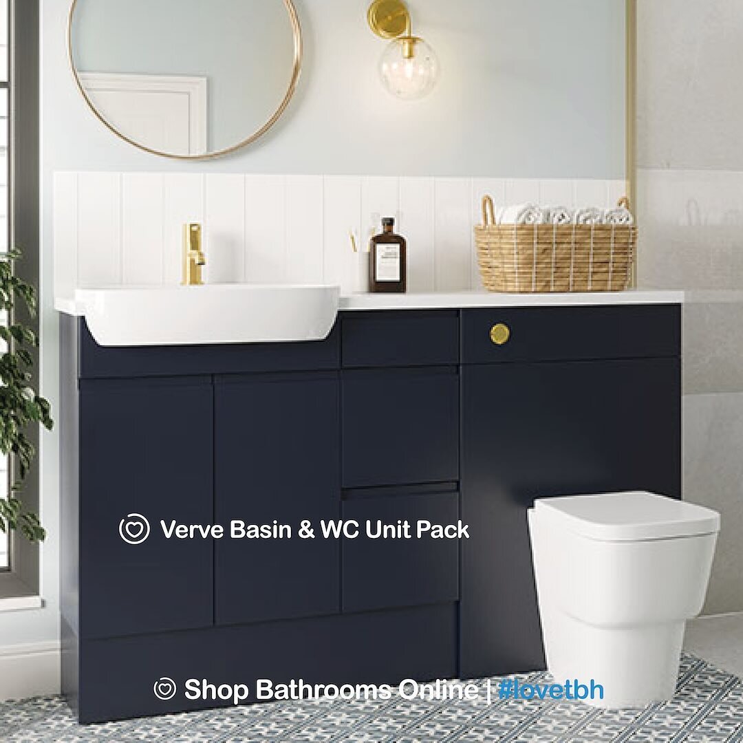 Being blue isn&rsquo;t always a bad thing. Add a touch of vibrancy, character, and warmth to your new bathroom this January. Whatever your shade, we have a style just for you. 💙🛁❄️
 
Shop now. Link in bio 👀
 
#Homeimprovement #bathroomideas #bathr