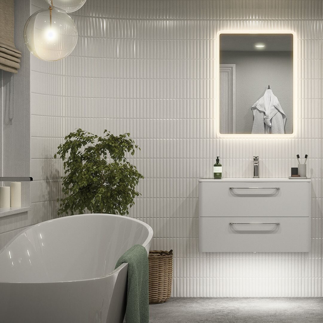 Now **this** is pure bathroom bliss. Our bathroom furniture makes an instant statement with a range of blissful neutral and bold tones.
 
Shop online at thebathhousewigston.co.uk and save this January. Link in bio 🛁💙

#whitebathroom #pinkbathroom #