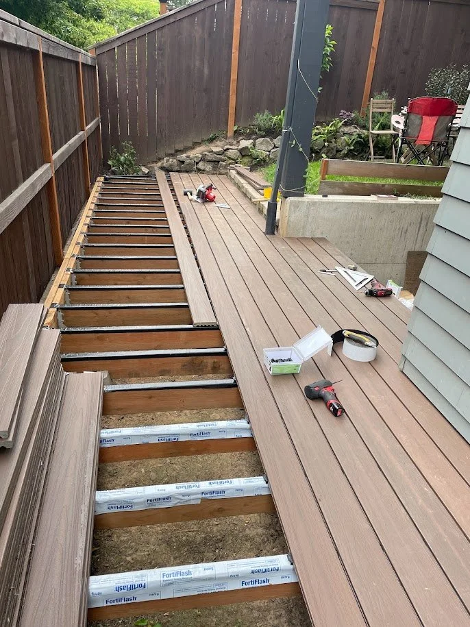 Trex deck.