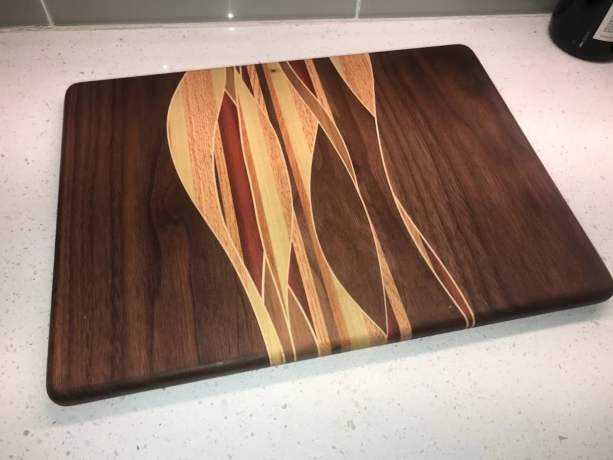 Ribbon cutting board.