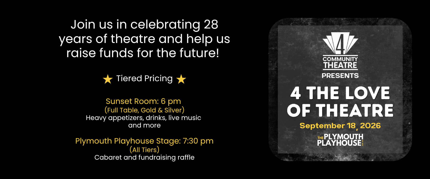 4 The Love of Theatre