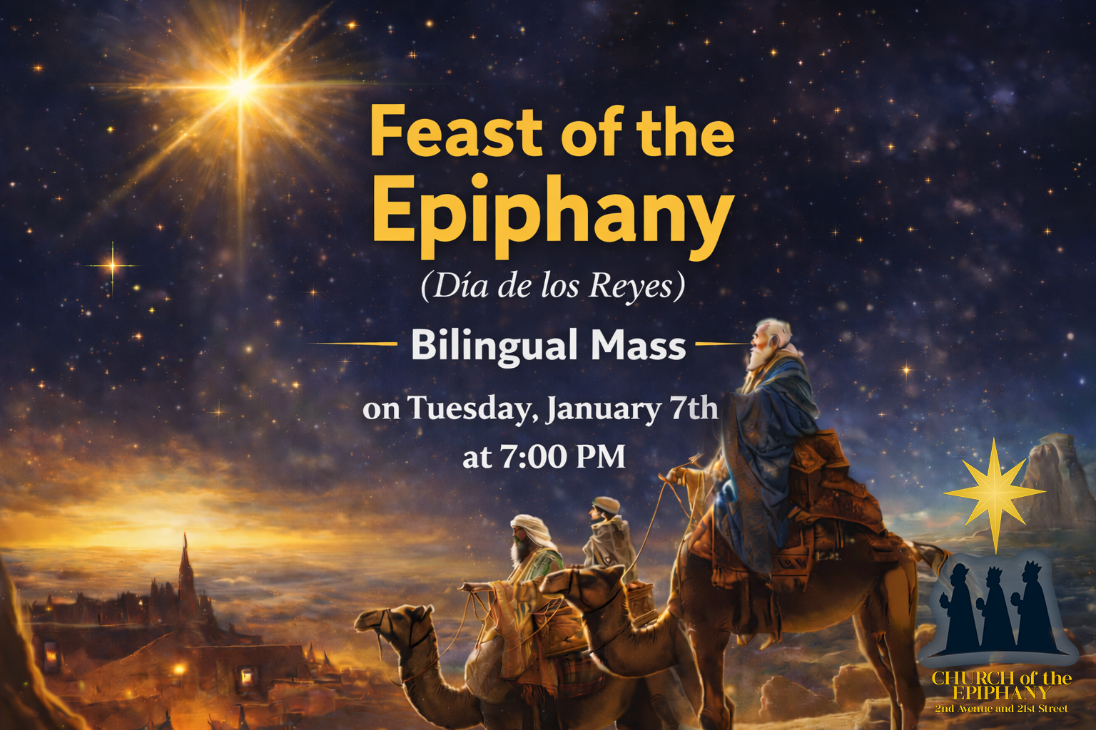 FEAST OF THE EPIPHANY BiLingual Mass Dia de los Reyes
