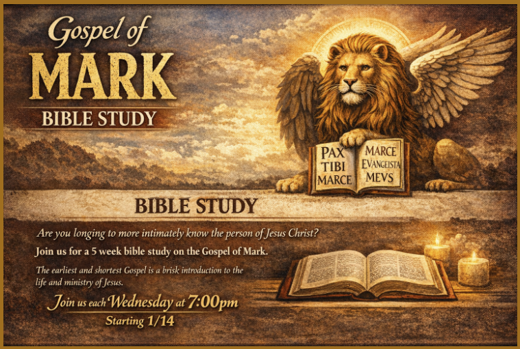 Gospel of Mark BIBLE STUDY