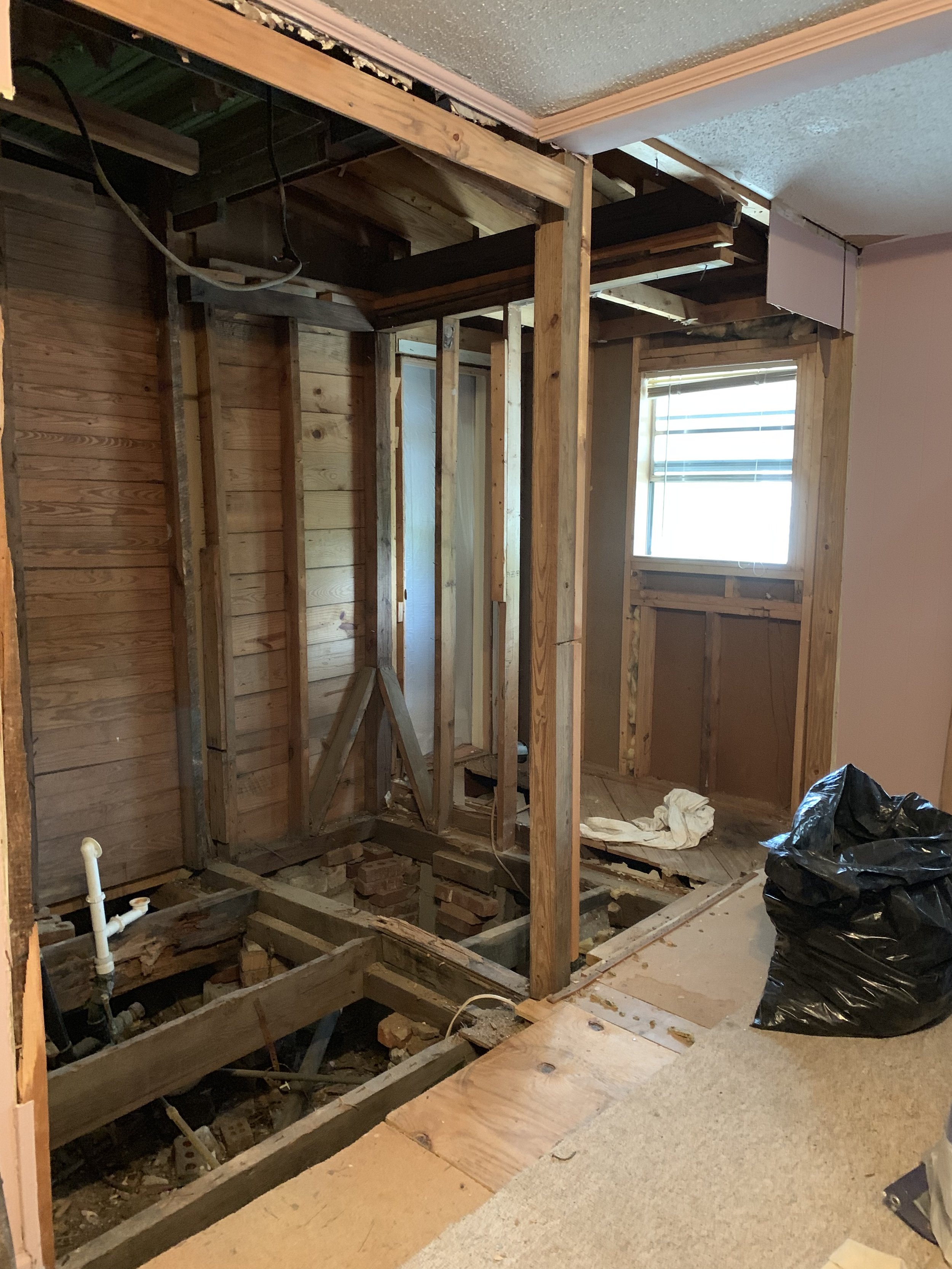 before photo bathroom remodel