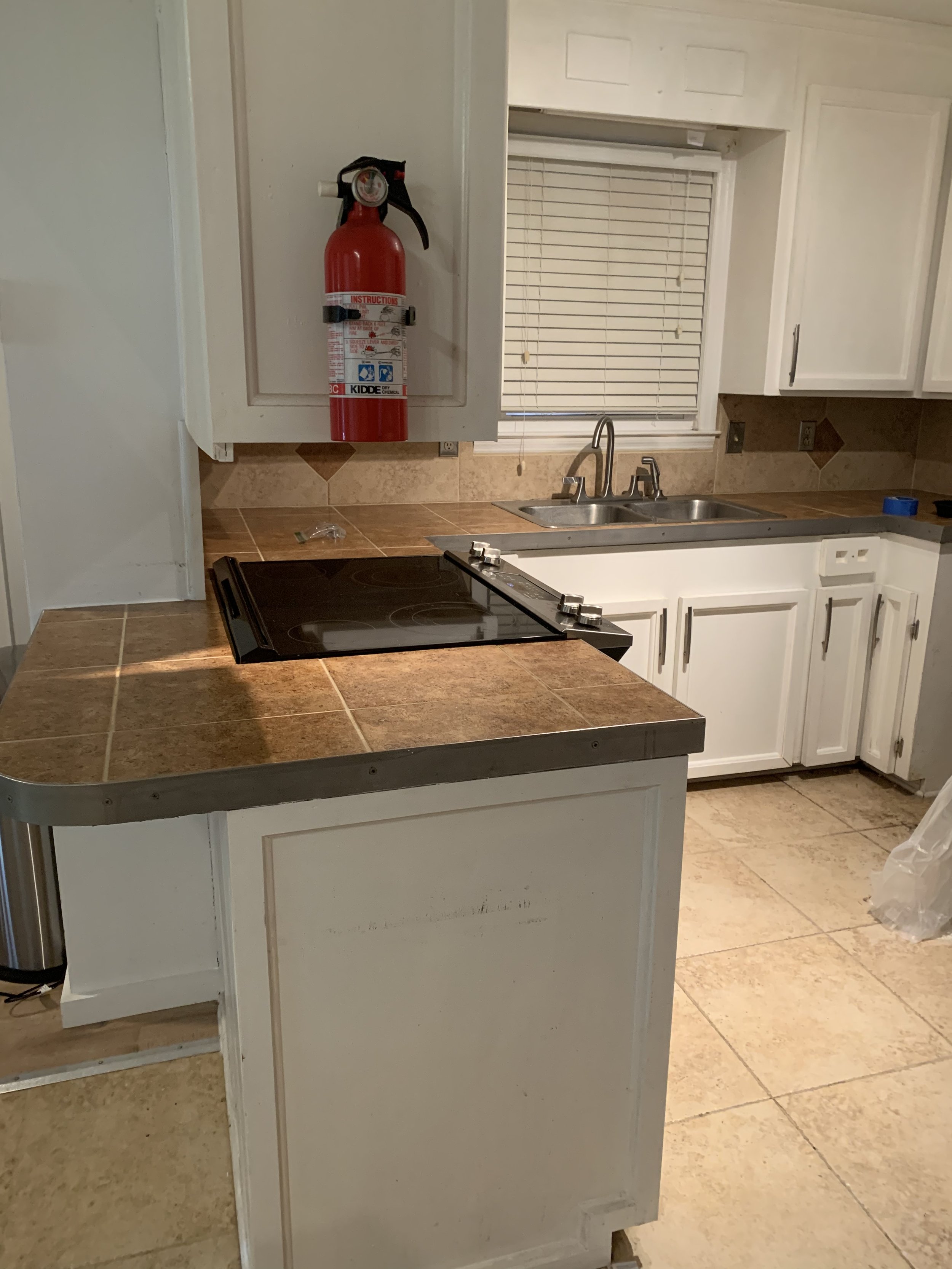 before photo of kitchen remodel