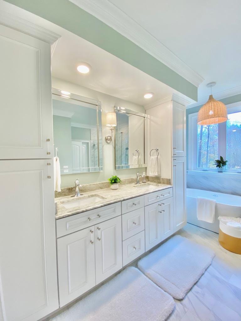 After photo of bathroom remodel