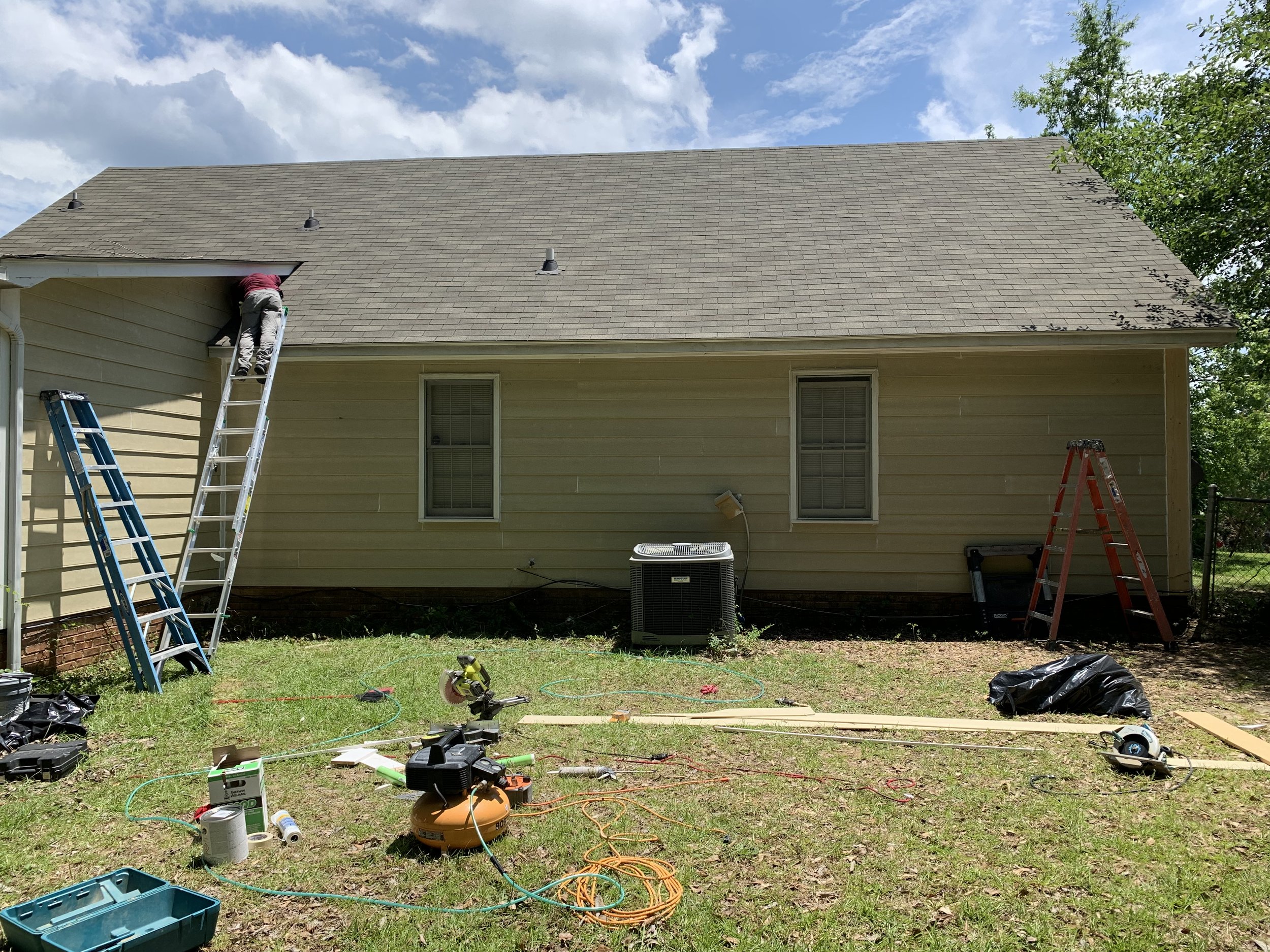 composite siding repair