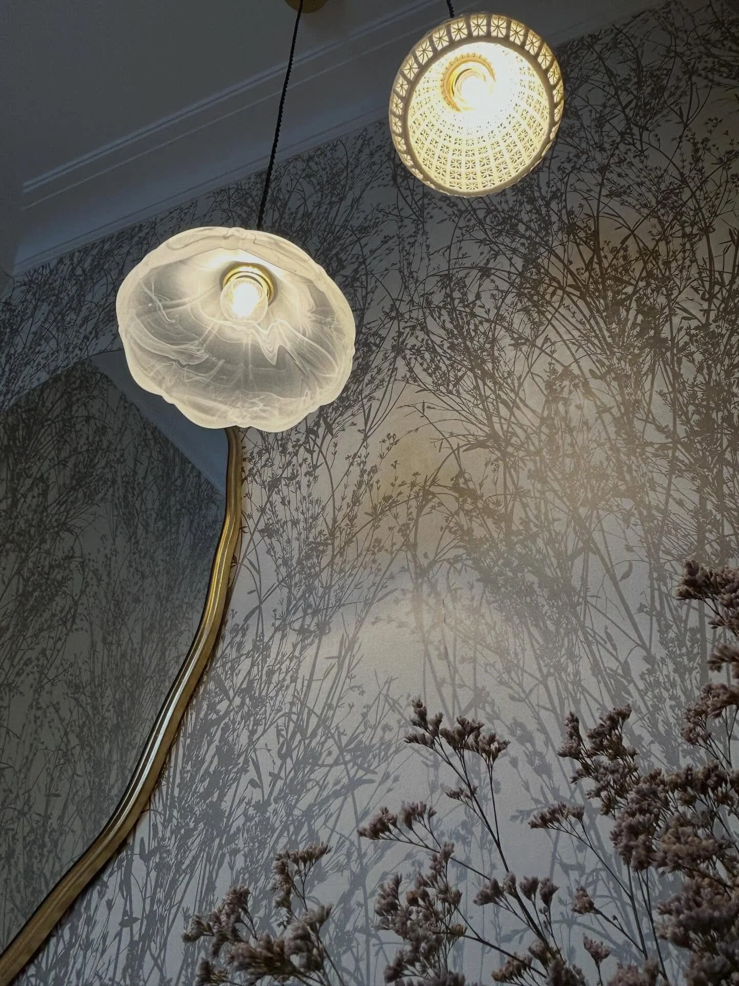 Fair to say, I love this powder room.

It&rsquo;s a small space, but one that&rsquo;s been layered with intention &mdash; pattern, texture, and material working quietly together to create something that feels both elevated and inviting.

The wall-to-