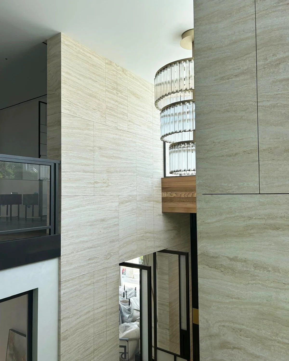 Eastern Bays Project - Lobby Feature lighting

The lobby called for a light fitting that would set the tone the moment you entered - opulence, drama and a sense of grandeur. This curated piece from @eccnewzealand certainly met the brief.

Before sign
