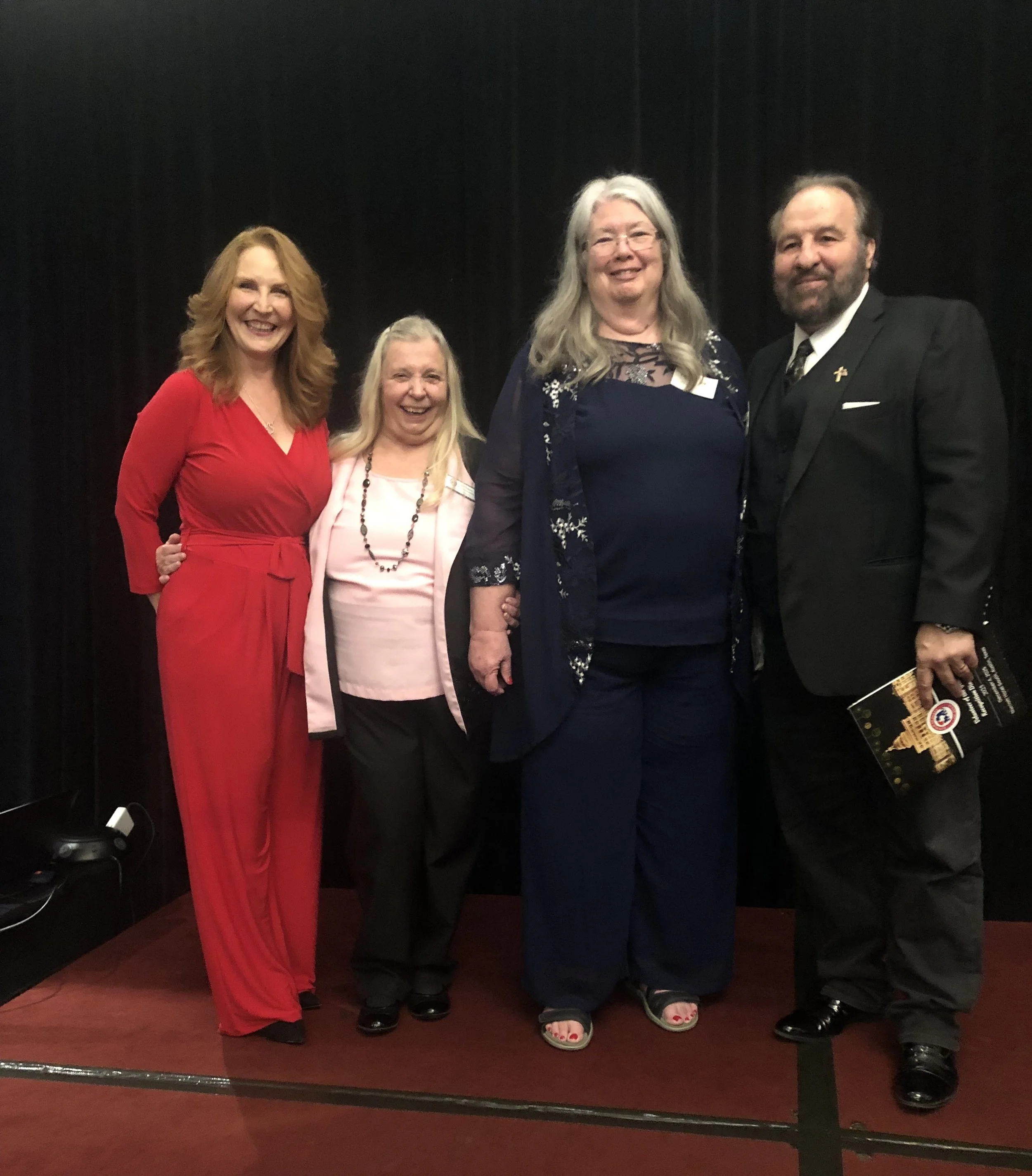 Texas GOP Vice Chair D'rinda Randall, County Chair Gwen Withrow, Secretary DJ Fike, and SREC Dale Inman