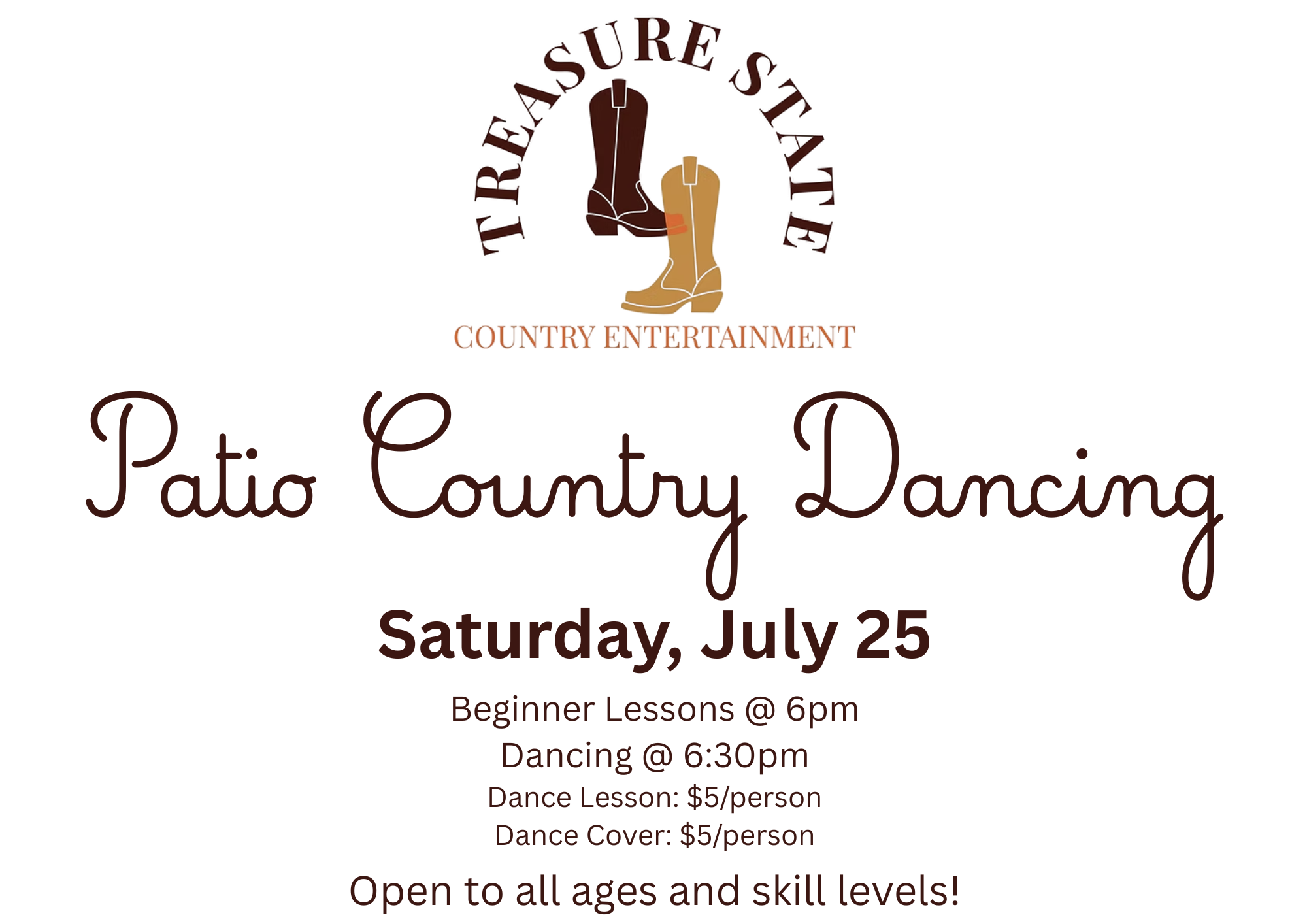 Patio Country Dancing