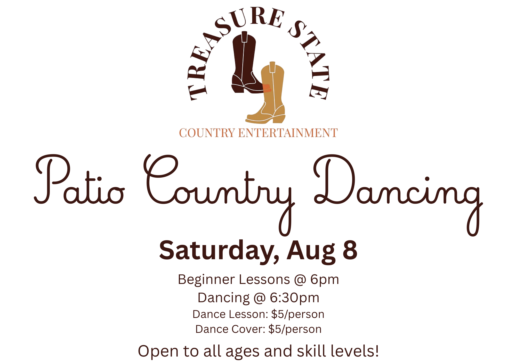 Patio Country Dancing