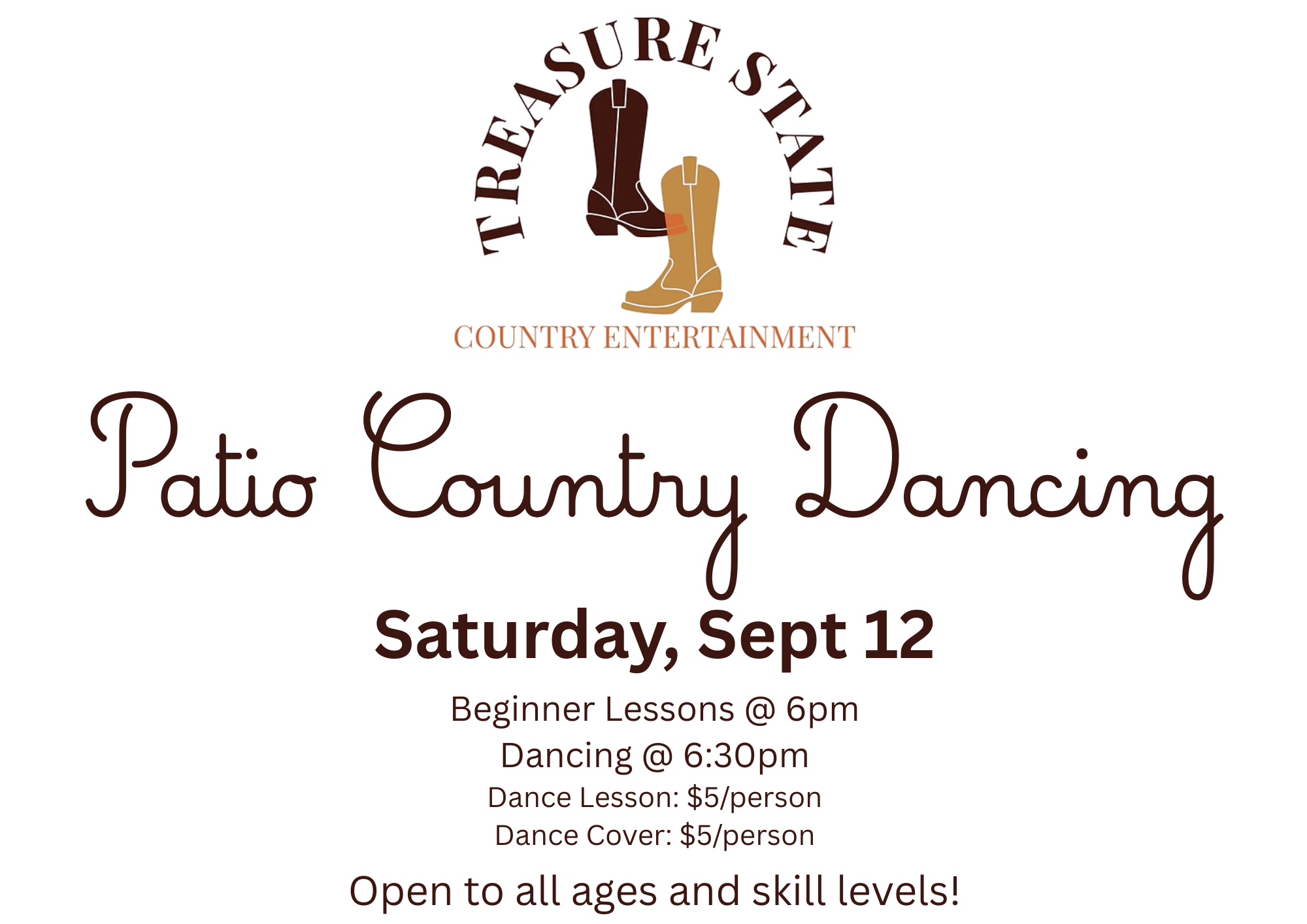 Patio Country Dancing