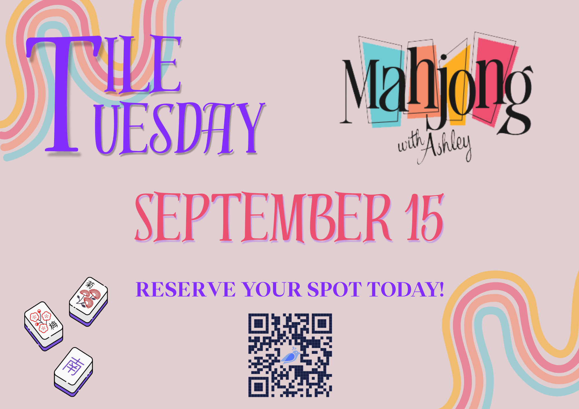 Tile Tuesday: Mahjong with Ashley