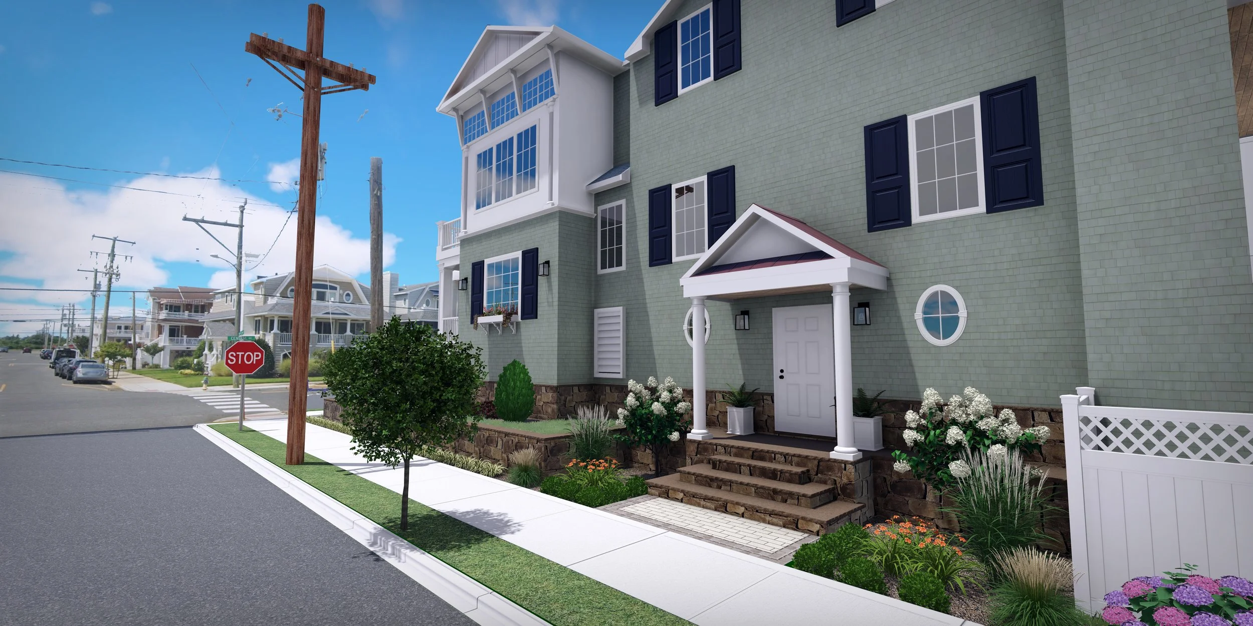 ArchViz & 3D Rendering Portfolio | Coastal Residential Project ...