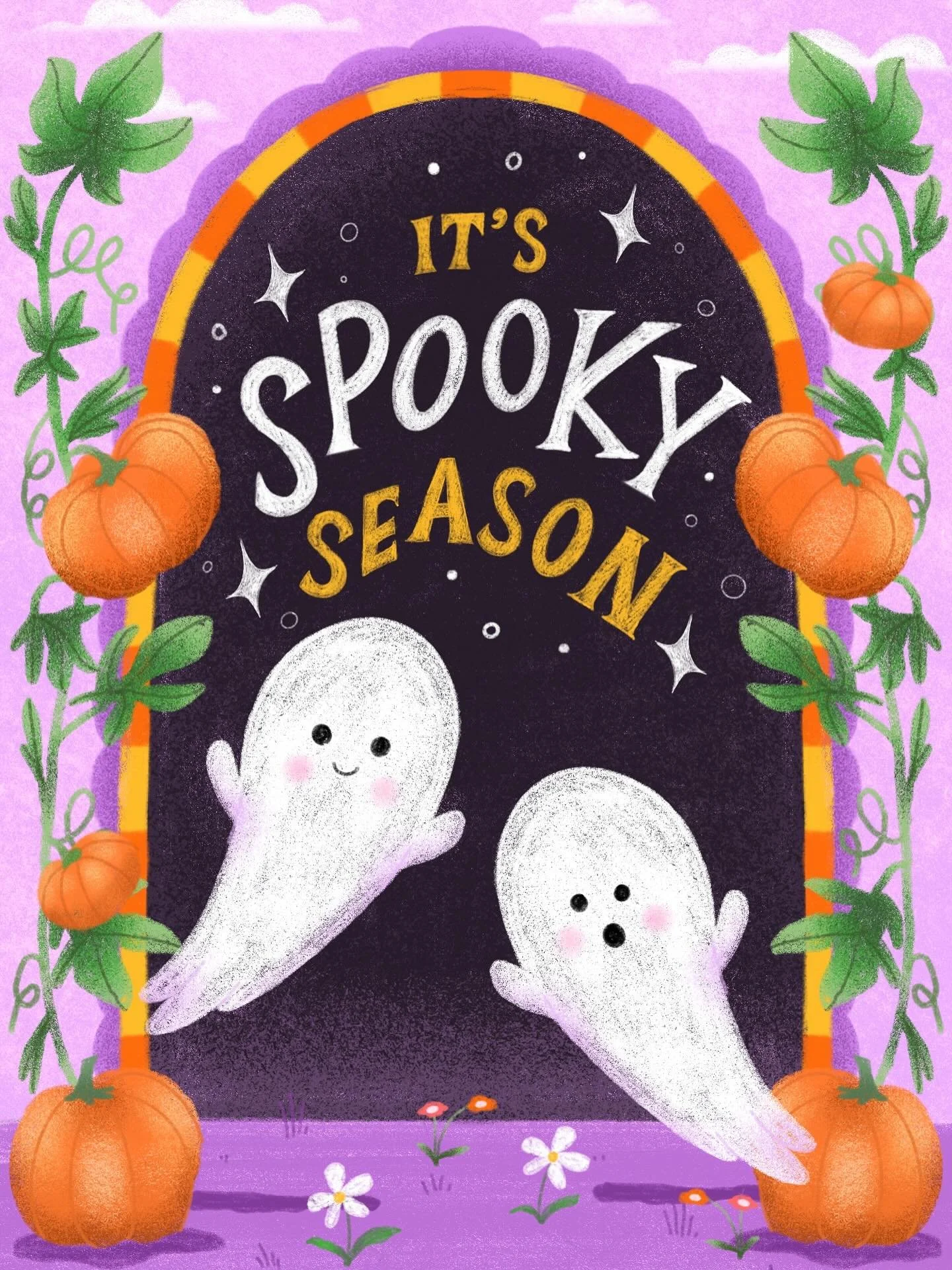 Ghosts &amp; Gardens for #scaryandsweet2025 🎃👻