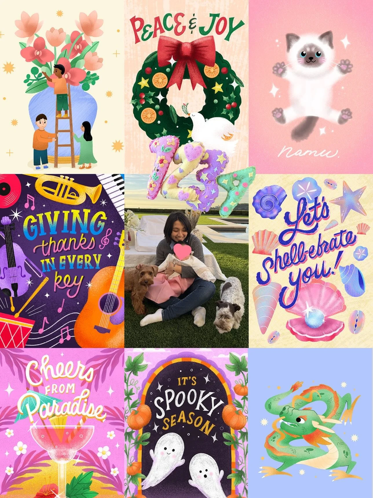 I can&rsquo;t believe how fast this year flew by! It&rsquo;s my third year of being a full-time freelance designer and illustrator ✏️

I started posting on this account 5 years ago and things have changed so much. Although this year was slower in ter