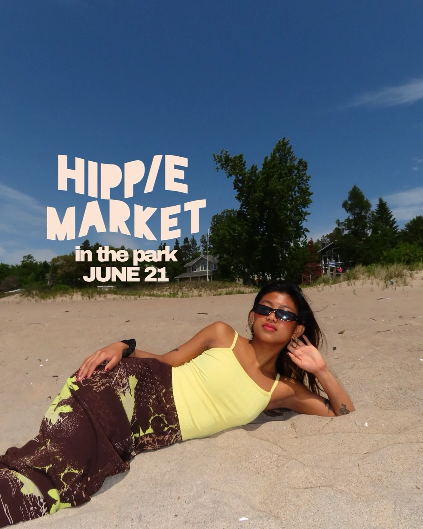 stirring up our summer collection - get the first look + dibs on our newest vintage &amp; deadstock summer pieces 🐚🏝️☀️ @hippiemarketlife 

SAT JUNE 21
NOON - 6
QUEEN &amp; SHAW 
CAMH GROUNDS 

BRING A BLANKET AND A PICNIC AND COME HANG 
WITH US.

