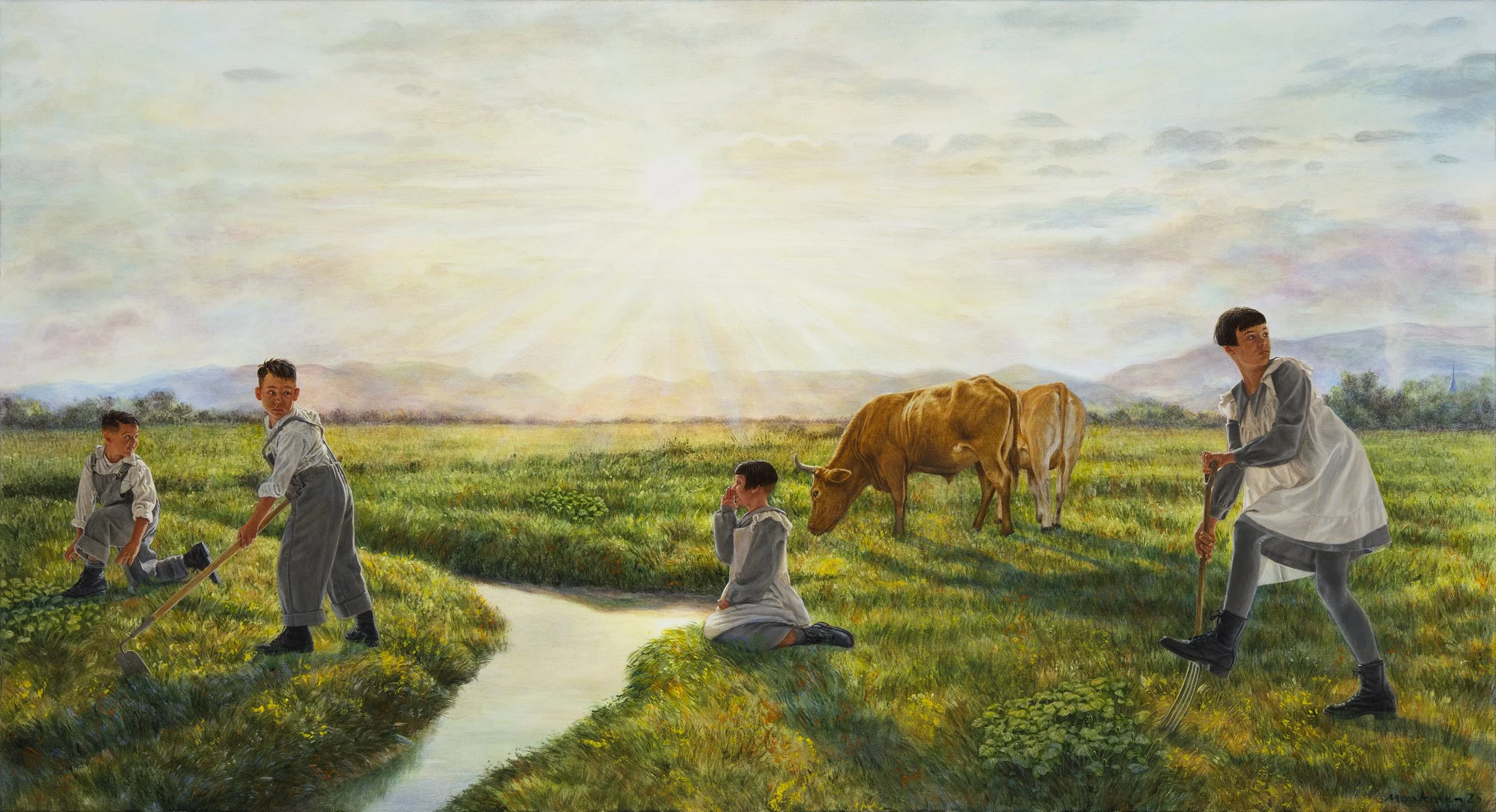 Study for nîtisân (My Sibling)