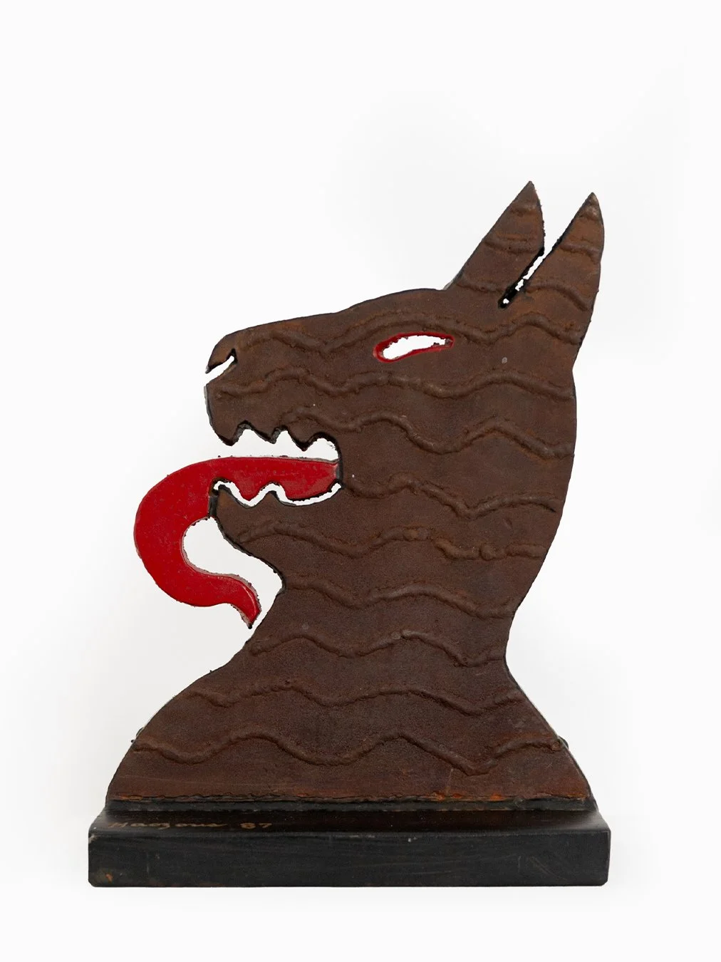 Bob Haozous, Coyote with Tongue