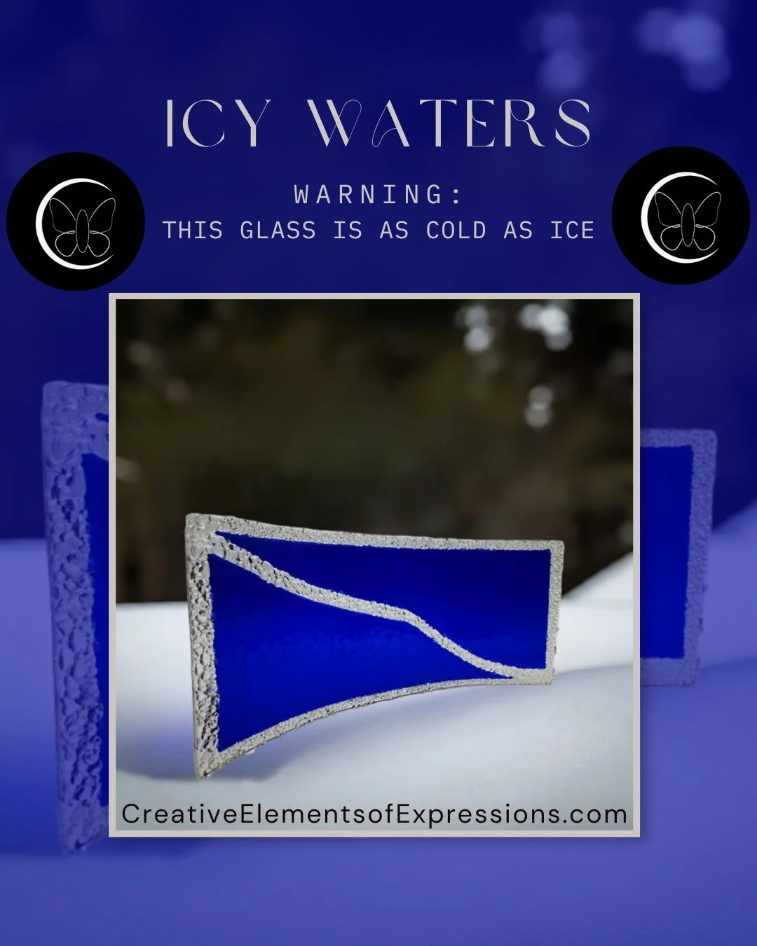 ❄️✨ Icy Waters: A Frosted Glow ❄️

"This glass is as cold as ice." The Icy Waters candle sconce shimmers with an icy elegance, capturing the crisp beauty of winter&rsquo;s frozen landscapes. Its cool tones and smooth, glassy surface reflect