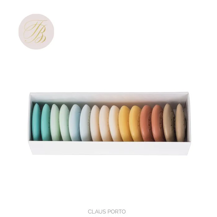 CLAUS PORTO - GUEST SOAP BOX RAINBOW -  10g / 0,4 oz