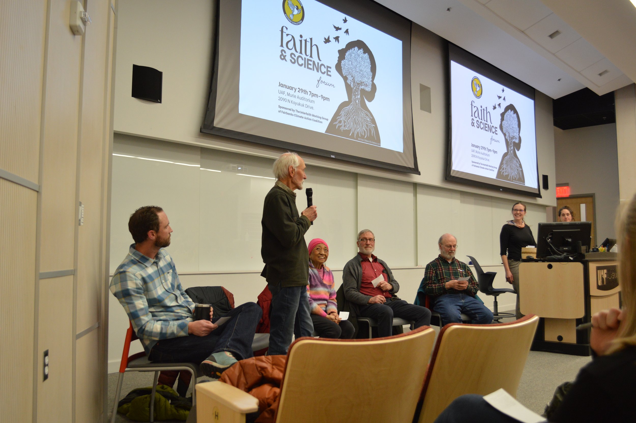 A meeting of faith and science