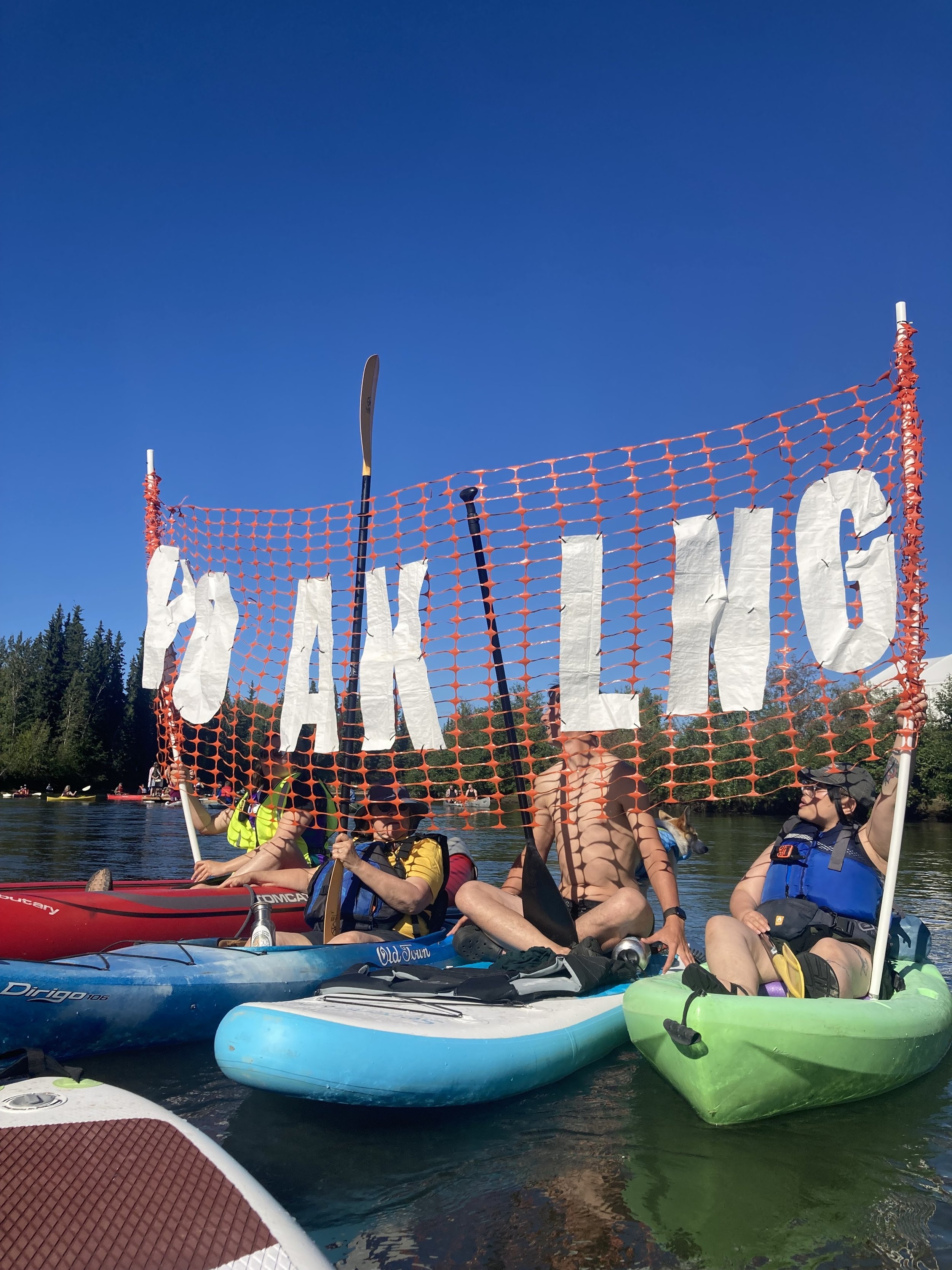 Fairbanks organizations protest Alaska LNG project as developers eye third special session
