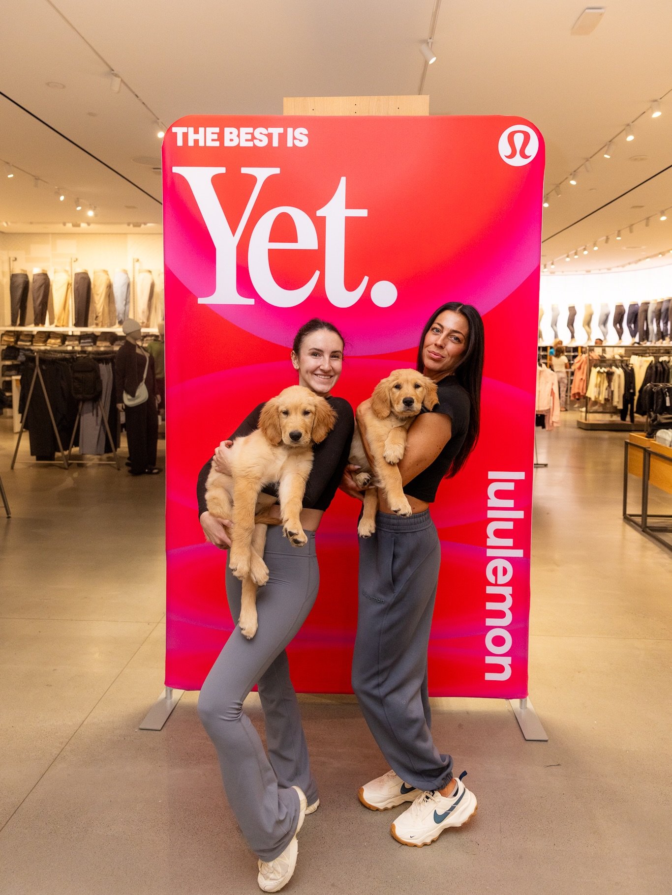 Still smiling from this one! What a dream partnering with @azsmalldogs and @lululemon Chandler for Puppies &amp; Pilates. Community, movement, and pups = the perfect combo.

#pilatesplaceaz #pilates #azsmalldogs #lululemon