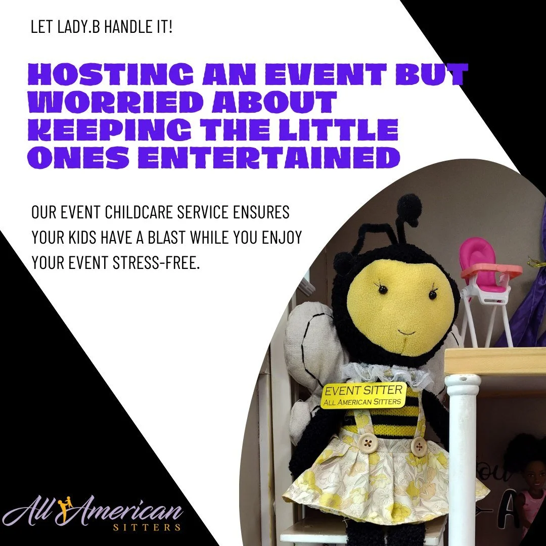 Hosting an event but worried about keeping the little ones entertained? 

🎉 Let All American Sitters handle it! Our event childcare service ensures your kids have a blast while you enjoy your event stress-free. 🥳

 #EventChildcare #StressFreeEvents