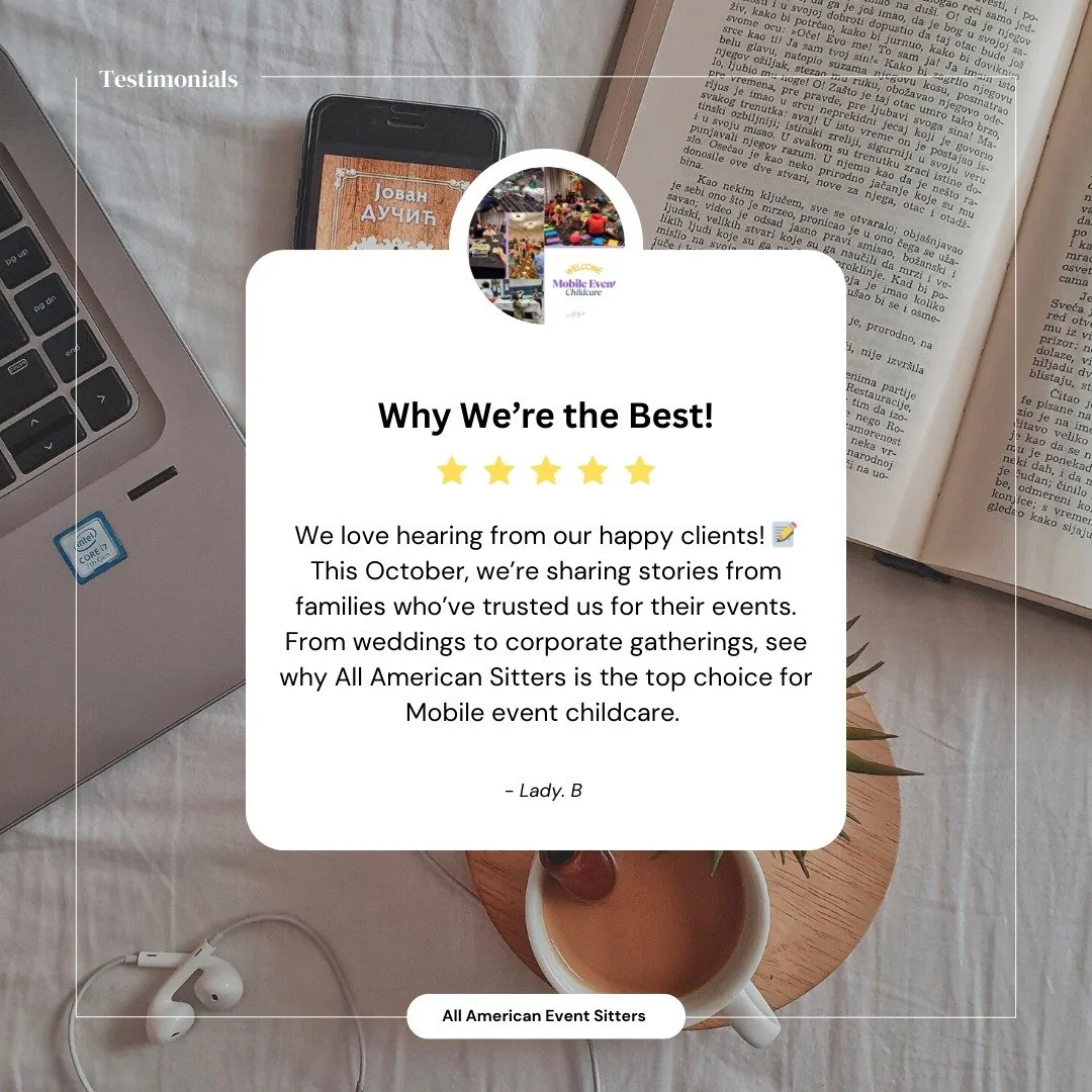 Client Testimonials: Why We&rsquo;re the Best! 

We love hearing from our happy clients! 📝 This October, we&rsquo;re sharing stories from families who&rsquo;ve trusted us for their events. From weddings to corporate gatherings, see why All American 