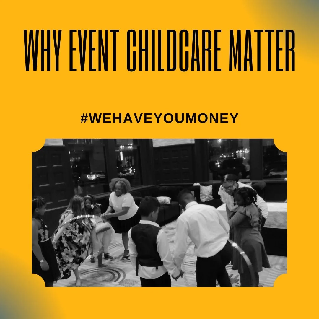 Why Event Childcare Matters

🤔 Ever wondered why hiring professional event childcare is worth it? We create a safe, fun, and engaging environment where kids are entertained, and parents can fully enjoy the event&mdash;worry-free!

With over 20 years