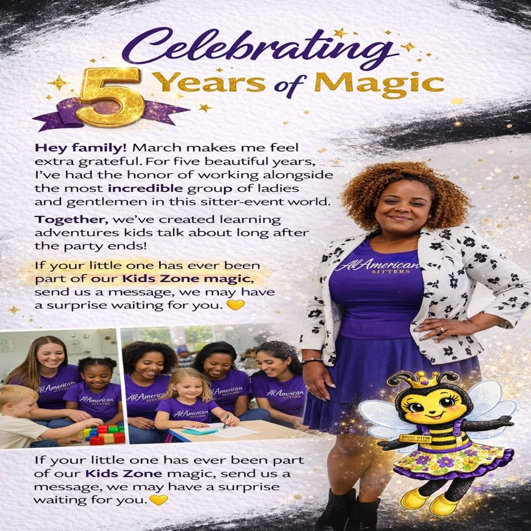 Celebrating 5 Years of Magic Hey family! March makes me feel extra grateful. For five beautiful years, I&rsquo;ve had the honor of working alongside the most incredible group of ladies and gentlemen in this sitter-event world. Together, we&rsquo;ve c