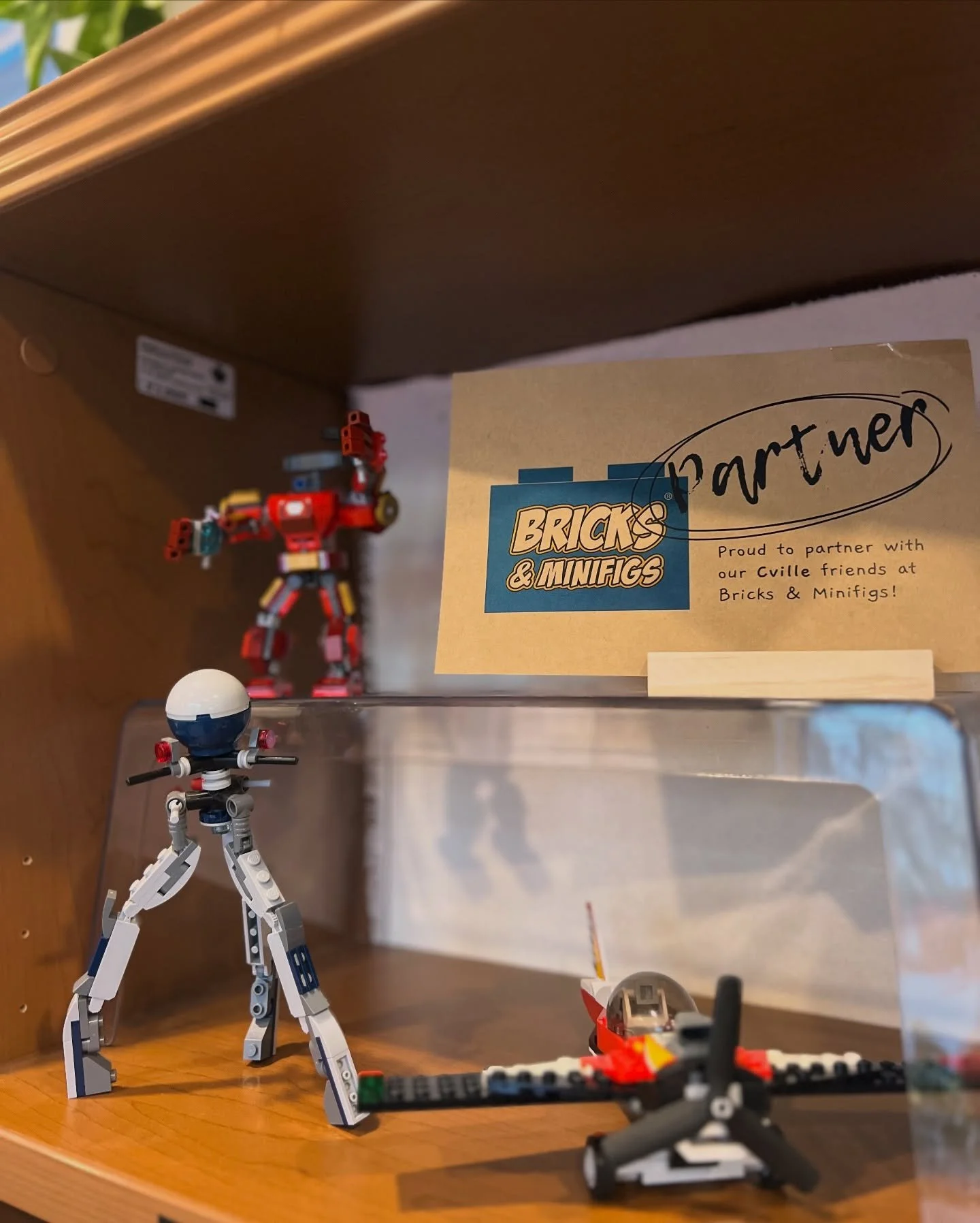 have you seen what&rsquo;s in our store?? LEGOS sourced from our friends @bamcharlottesville 🧱