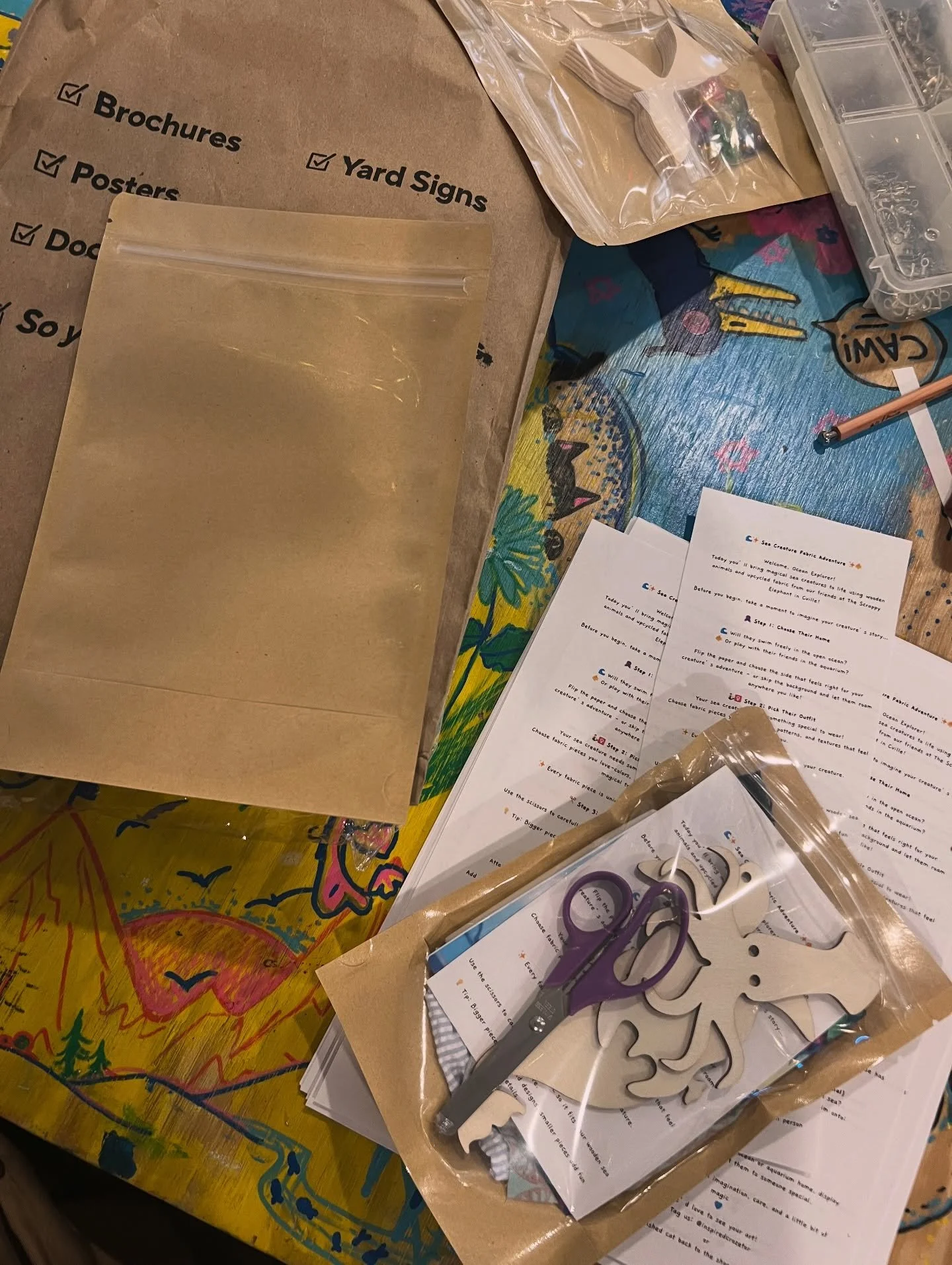 ‼️ we&rsquo;re launching our newest craft kits ‼️

we want to focus on eco conscious art projects &amp; sustainability so we&rsquo;ve been busy @scrappyelephant_lyh in cville creating these 

you can find these at our store in the @piedmont_place and